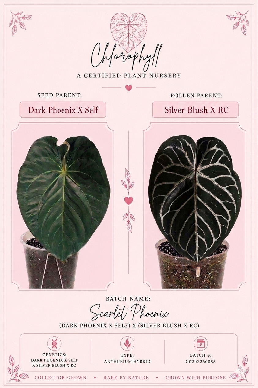 Scarlet Phoenix · Hybrid Anthurium